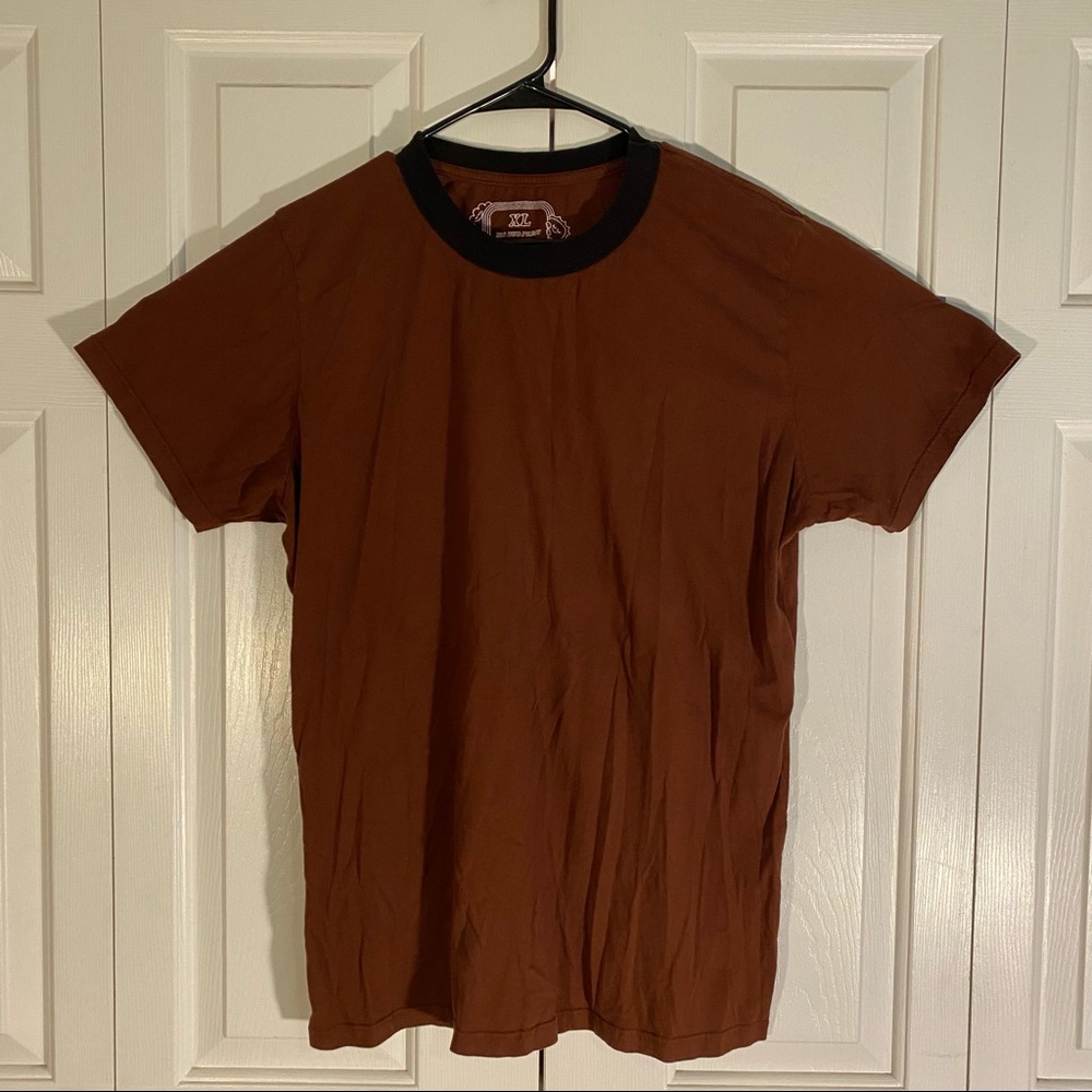 Big Bud Press classic tshirt in fudgesicle brown size XL